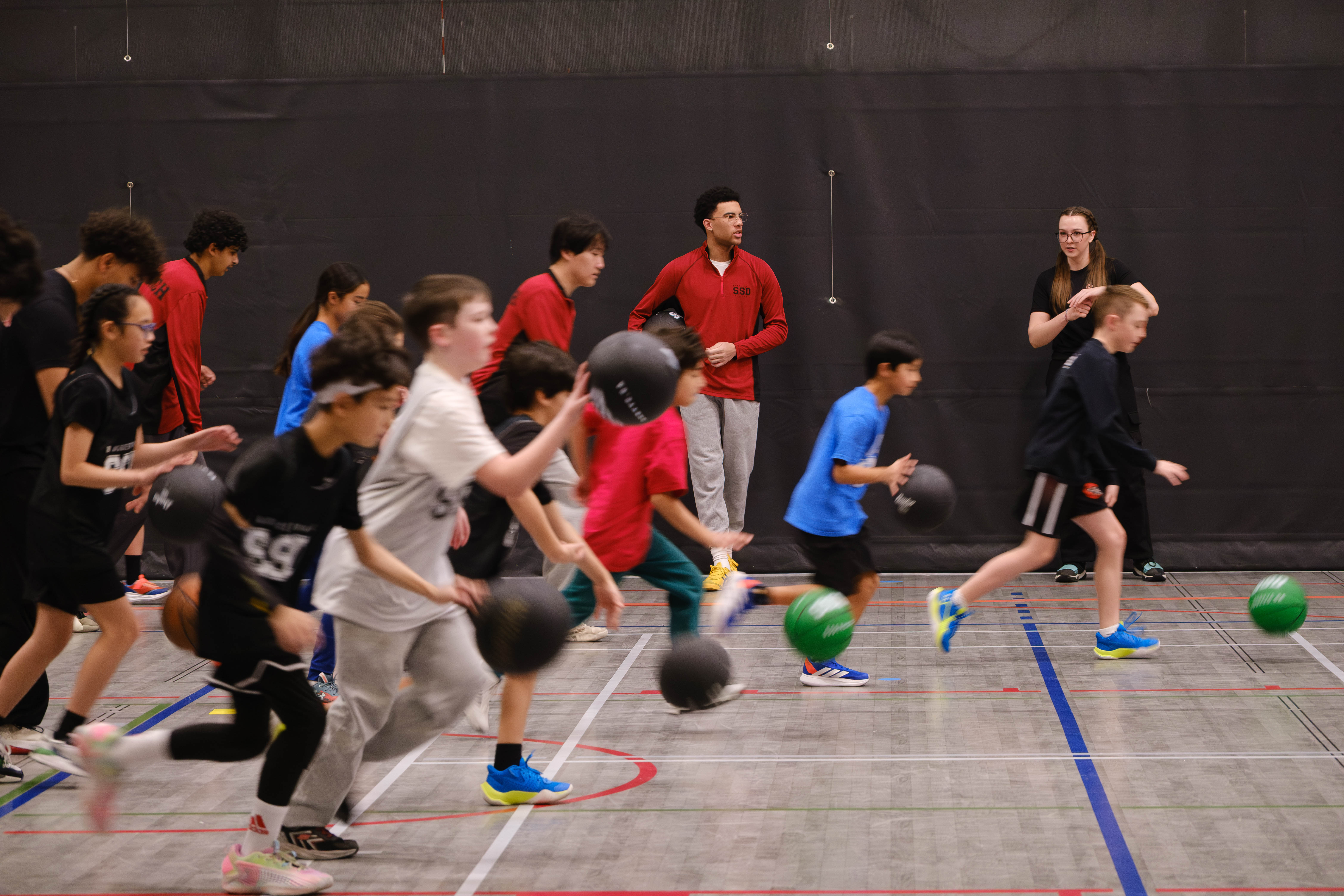 Stryker Basketball Training Camp in Calgary